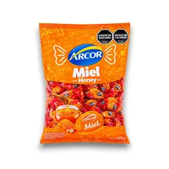 GARABATOS - Dulce Caramelo Duro Relleno Miel Arcor 675g