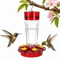 GENERICO - Comedero de Vidrio para Colibríes Colgante