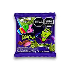 GARABATOS - Cereal Relleno Flips Dracula Sabor Fresa 120g