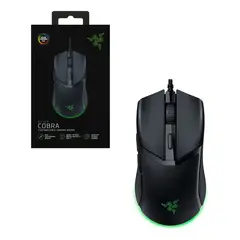 RAZER - Cobra Gaming Mouse Ultraliviano 58g RGB Switches Ópticos Alámbrico