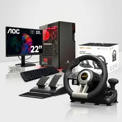 AMD - COMPUTADOR GAMER RYZEN 5 16GB RAM AOURUS PRO WINDOWS 11 VOLANTE JUEGOS WIFI BLUETOOTH USB C