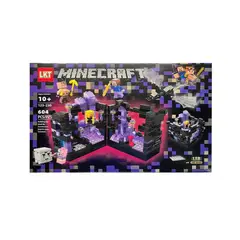 AMERICAN GENERICS - Fichas Para Armar Minecraft Con Luz Led Grande Lego