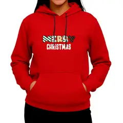 GENERICO - Buzo Hoodie Navideño Mujer Lanza Creativos