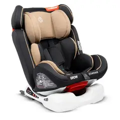 BEBESIT - Silla de Carro Bebe ISOFIX 0 a 12 Años Grow Beige