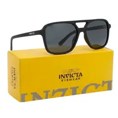 INVICTA - Gafas de Sol Originales Rally I 16009 Diseño Racing Negro Carbón Unisex Talla 54mm