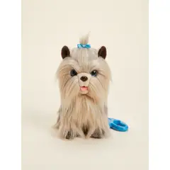 AMERICAN GENERICS - Perro de Peluche Interactivo DOG201 con Correa y Sonido