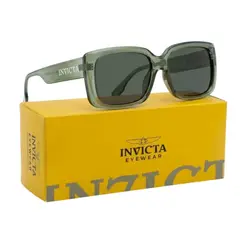 INVICTA - Gafas de Sol Originales OBJET DART I43610-OBJ-05-G15 Verde Mujer Talla 56mm