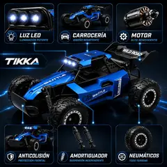 AMERICAN GENERICS - Carro Control Remoto Drift Niño 4x4 Todoterreno Recargable