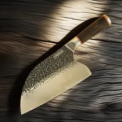 EMBER - Cuchillo Serbio Orko 8 - Acero Alto Carbono Martillado