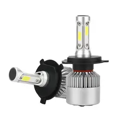 GENERICO - Bombillo LED S2 H4 Para Moto y Carro Alta potencia
