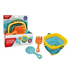 HUANGER - Set De Playa Juguete Arena Infantil Balde Plegable