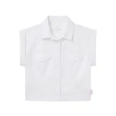 BIGBOYS - Blusa MC Blanca Niña - Talla 12