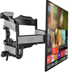 NORTH BAYOU - Soporte Base Tv 32 a 75 Pulgada Brazo Giratorio e Inclinable
