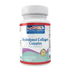HEALTHY AMERICA - Colageno Hidrolizado + Vitamina C 100 Capsulas