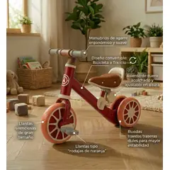 ZHOPI CO - Triciclo Bicicleta De Equilibrio Evolutivo Para Niños