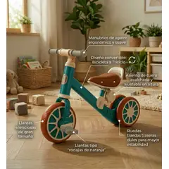 ZHOPI CO - Triciclo Bicicleta De Equilibrio Evolutivo Para Niños