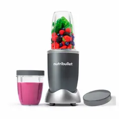 NUTRIBULLET - 8 PIEZAS DE 600 WATTS COLOR GRIS
