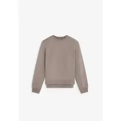 SCALPERS - Sudadera Básica Calavera 62077TAUPE Marrón Mujer
