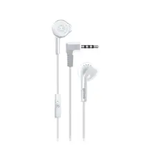 MAXELL - Audifonos Alambricos MAXBUDS Blanco Conexion 3.5