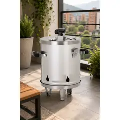 CHAQUIRO - Ahumador Mini Acero Inoxidable 430