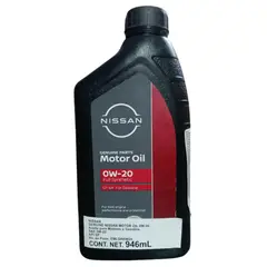 NISSAN - Aceite 0W20 Full Sintético Cuarto