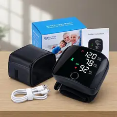 GENERICO - Tensiómetro Digital De Muñeca Pantalla LED Recargable Con Voz