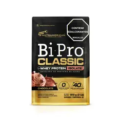 NUTRAMERICAN PHARMA - Proteina Bipro Classic Chocolate 2 Lb Bolsa 910 G