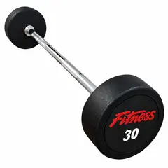GENERICO - Barra De Peso Sellada 30 Kg Peso Fijo Encauchetada Pesa Disco Gym