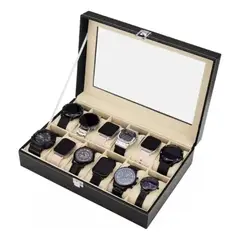GENERICO - Organizador de Relojes x12 Espacios Terciopelo