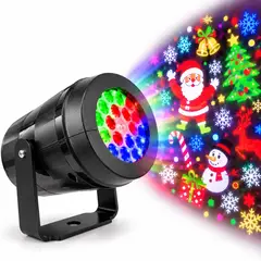 GENERAL - LUCES NAVIDEÑAS PROYECTOR GIRATORIO LED FIGURA