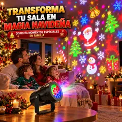 GENERAL - LUCES NAVIDEÑAS PROYECTOR GIRATORIO LED FIGURA