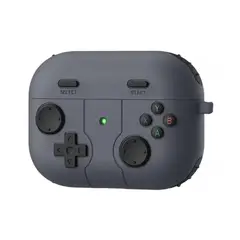 GENERICO - Funda compatible con AirPods Pro 3 Control Negro