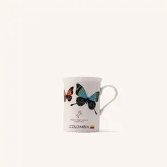 MARIO HERNANDEZ - Mug Monarca Blanco Hueso Pequeño MH Mugs