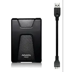 ADATA - Disco duro externo DashDrive Durable HD650 AHD650-4TU31 4TB negro