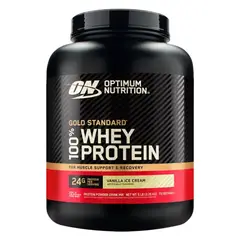 OPTIMUM NUTRITION - WHEY GOLD STANDARD 5 LB VAINILLA ICE CREAM