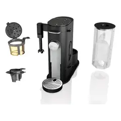 NINJA - Cafetera PB051 de especialidad, una sola porción para café molido y cápsulas (compatible con c