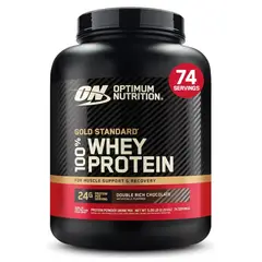 OPTIMUM NUTRITION - WHEY GOLD STANDARD 5 LB DOUBLE RICH CHOCOLATE ON