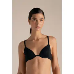 TOUCHE LINGERIE - Brasier triangular con copa fija de espuma y aro, elaborado en microfibra Ref. 2438N71