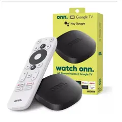 GOOGLE - Tv Box Onn 4K Streaming Box, 2 Gb Ram, Tv, Con Control De Voz