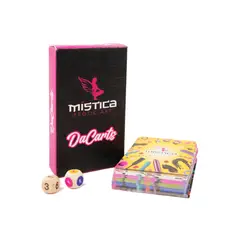 EROTIC - Juego de Mesa Cartas DaCarts Mistica Erotica Con Dados Juego parejas Adultos
