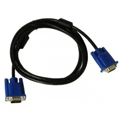 GENERICO - Cable Vga De 1.5 Metros Para Monitor Pc Notebook Con Filtros