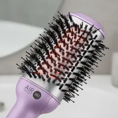 ALIZZ - Cepillo Secador Pelo Air 360 Titanium Lila