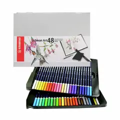 STABILO - Lápiz de Color Schwan Art Profesional Caja Metal x 48 ud