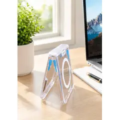 GENERICO - Estuche acrílico transparente Magsafe Premium compatible con Samsung Z Flip8