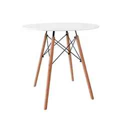 BONNO - Mesa Redonda Eames 80cm Blanco