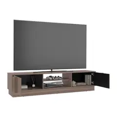 RTA DESIGN - Mesa para TV Caobe, Avellana y Wengue, para Televisor de hasta 75 Pulgadas