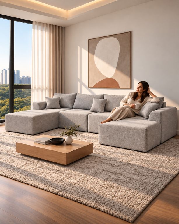 Sala Modular Comprimida Lado Derecho