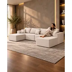 MADERIZOS - Sala Modular Comprimida Lado Derecho