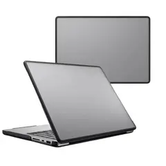 GENERICO - Carcasa Protectora Borde Negro Para MacBook Pro 14 M1 A2442/ M2 A2779 / M3 A2918 / M4 A3112