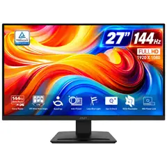 MSI - MONITOR PRO MP273L E14 27" - FULL HD 1920×1080 - 144Hz - PANEL IPS - 1MS - HDMI - FreeSync